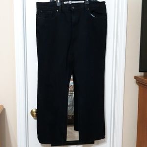 Mens Route 66 Black Demin Jean's 42x32